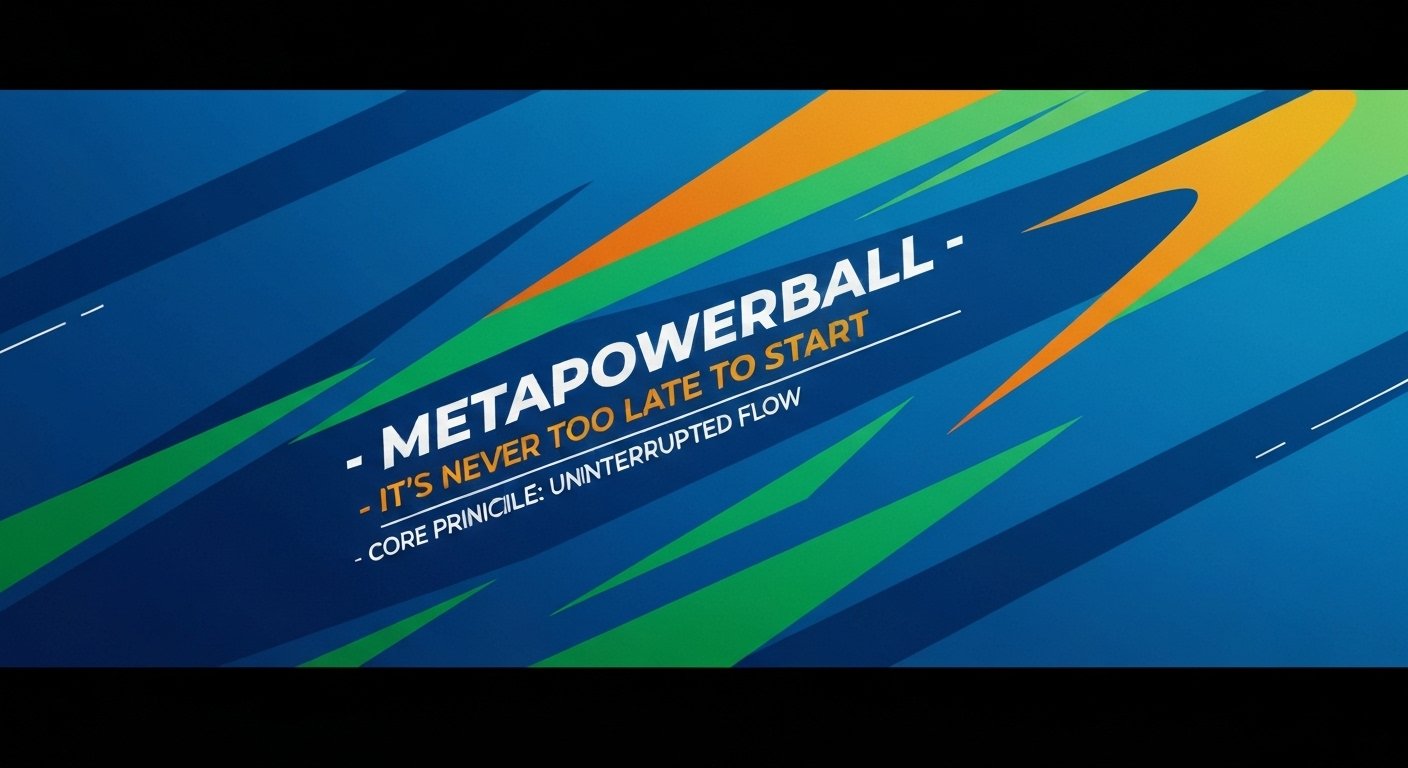 메타파워볼 지금 시작해도 늦지 않다—핵심은 지연없는 구성이다